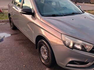 2018 Lada (ВАЗ) Vesta I, бежевый, 595000 рублей, вид 3