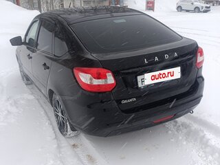 2020 Lada (ВАЗ) Granta I Рестайлинг, чёрный, 740000 рублей, вид 5