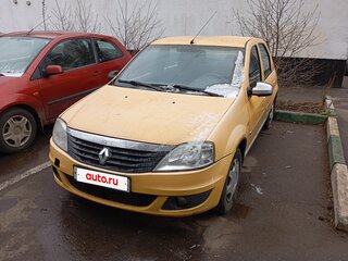 2012 Renault Logan I Рестайлинг, жёлтый, 210000 рублей, вид 1
