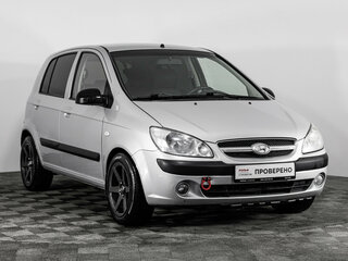 2007 Hyundai Getz I Рестайлинг, серебристый, 449000 рублей, вид 3