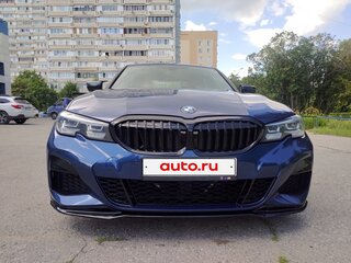2021 BMW 3 серии 318d VII (G2x), синий, 3220000 рублей, вид 2