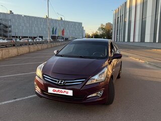 2011 Hyundai Solaris I, фиолетовый, 460000 рублей, вид 1