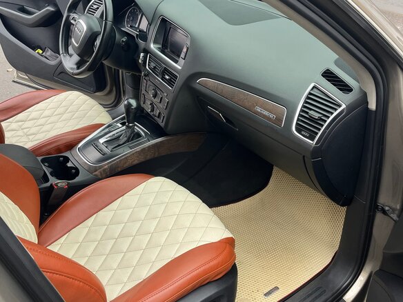 2011 Audi Q5 I (8R), бежевый, 1200000 рублей - вид 9