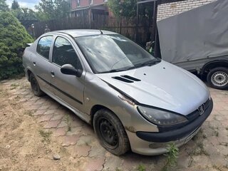 2007 Peugeot 206, серебристый, 165000 рублей, вид 2