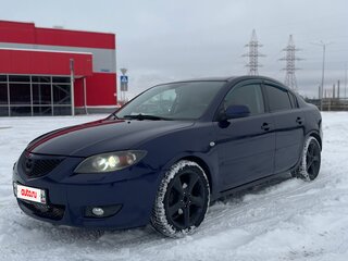2006 Mazda 3 I (BK) Рестайлинг, синий, 500000 рублей, вид 2