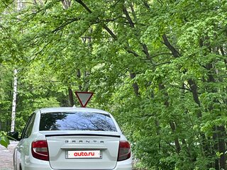 2020 Lada (ВАЗ) Granta I Рестайлинг, белый, 570000 рублей, вид 3