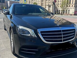 2020 Mercedes-Benz S-Класс 350 d Long VI (W222, C217) Рестайлинг, чёрный, 6550000 рублей, вид 3