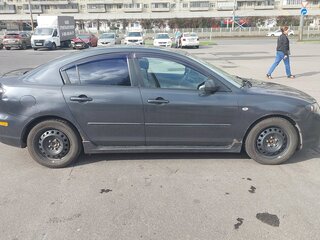 2007 Mazda 3 I (BK) Рестайлинг, серый, 430000 рублей, вид 4