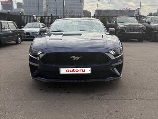 2018 Ford Mustang VI Рестайлинг, синий, 3500000 рублей, вид 3