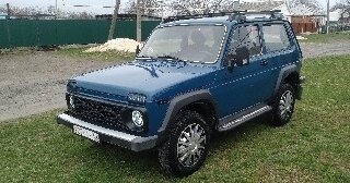 2011 Lada (ВАЗ) 2121 (4x4) I Рестайлинг, синий, 500000 рублей, вид 1