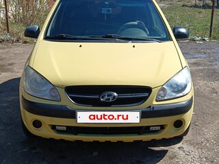 2010 Hyundai Getz I Рестайлинг, жёлтый, 370000 рублей, вид 1