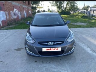 2012 Hyundai Solaris I, чёрный, 750000 рублей, вид 1