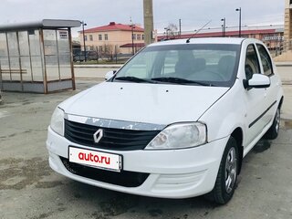 2013 Renault Logan I Рестайлинг, белый, 355000 рублей, вид 3