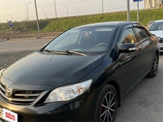 2010 Toyota Corolla X (E140, E150) Рестайлинг, чёрный, 1029000 рублей, вид 1