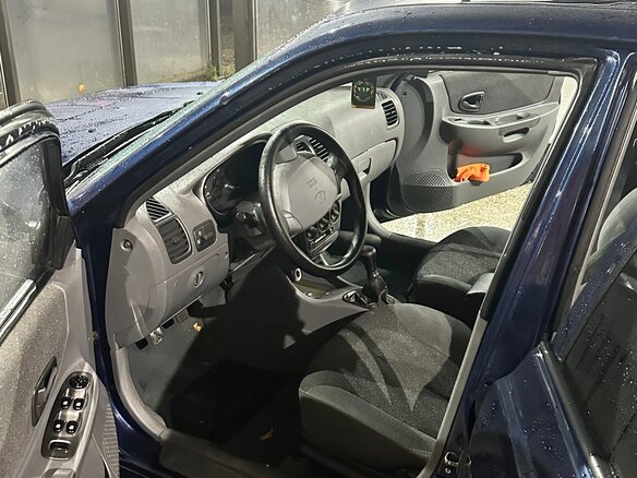2011 Hyundai Accent ТагАЗ II, синий, 550000 рублей - вид 7