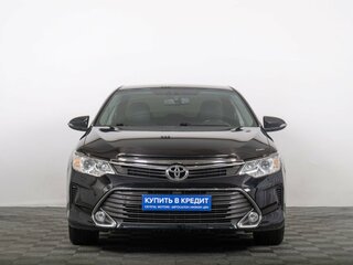 2015 Toyota Camry VII (XV50) Рестайлинг, чёрный, 2199000 рублей, вид 3