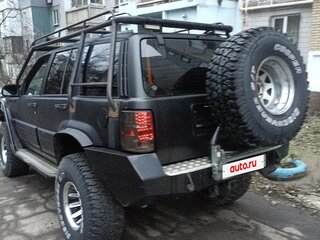 1996 Jeep Grand Cherokee I (ZJ) Рестайлинг, чёрный, 500000 рублей, вид 3