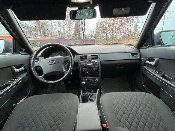 2009 Lada (ВАЗ) Priora I, чёрный, 345000 рублей - вид 6