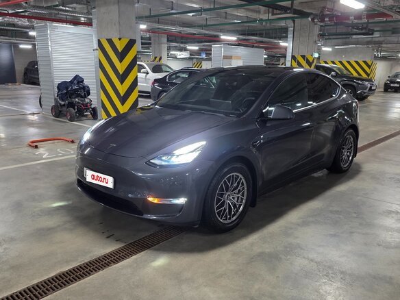 2021 Tesla Model Y Long Range Dual Motor I, серый