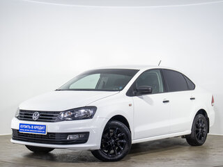 2018 Volkswagen Polo V Рестайлинг, белый, 1199000 рублей, вид 3