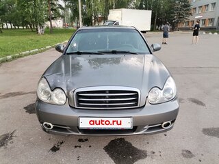 2004 Hyundai Sonata IV (EF) Рестайлинг, серый, 349000 рублей, вид 2