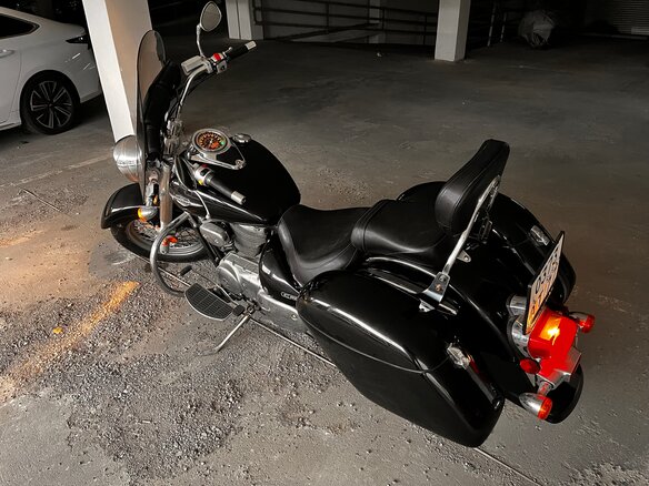 2008 Suzuki Boulevard C50, чёрный, 699000 рублей - вид 9