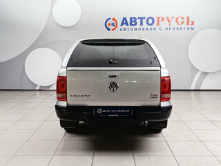 2012 Volkswagen Amarok Double Cab part-time I, серебристый, 1485000 рублей, вид 4
