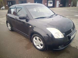 2006 Suzuki Swift III, чёрный, 480000 рублей, вид 2