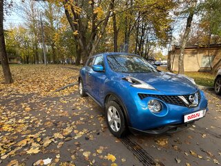 2018 Nissan Juke I Рестайлинг, голубой, 1600000 рублей, вид 2