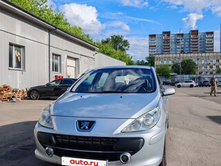 2007 Peugeot 307 I Рестайлинг, серебристый, 430000 рублей, вид 2
