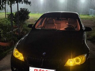 2007 BMW 3 серии 320i V (E90/E91/E92/E93), чёрный, 800000 рублей, вид 3