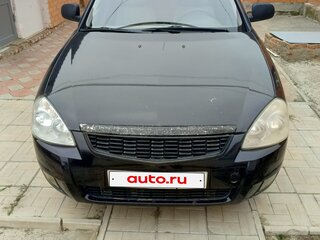 2008 Lada (ВАЗ) Priora I, чёрный, 200000 рублей, вид 1