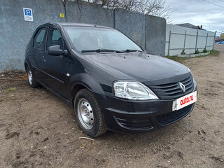 2010 Renault Logan I Рестайлинг, чёрный, 250000 рублей, вид 4