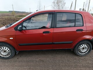 2007 Hyundai Getz I Рестайлинг, красный, 380000 рублей, вид 3