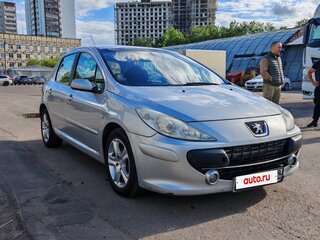 2007 Peugeot 307 I Рестайлинг, серебристый, 430000 рублей, вид 3
