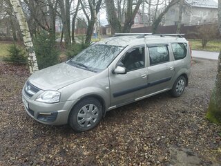 2015 Lada (ВАЗ) Largus I, серый, 1000000 рублей, вид 1