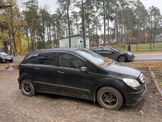 2008 Mercedes-Benz B-Класс 200 I (W245), чёрный, 470000 рублей, вид 2