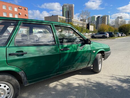 1997 Lada (ВАЗ) 2109, зелёный, 135000 рублей, вид 3
