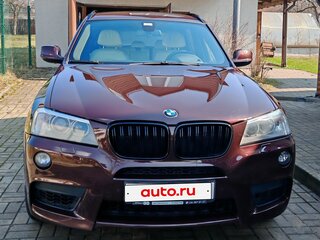 2013 BMW X3 35d xDrive II (F25), пурпурный, 2386000 рублей, вид 4