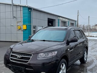 2007 Hyundai Santa Fe II, чёрный, 1150000 рублей, вид 1