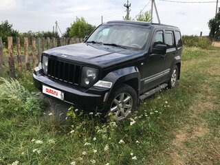2008 Jeep Cherokee IV (KK), чёрный, 1200000 рублей, вид 4