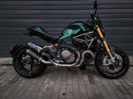 2014 Ducati Monster 1200, зелёный, 999000 рублей, вид 1