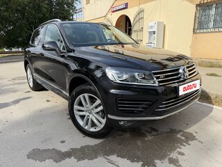 2016 Volkswagen Touareg II Рестайлинг, чёрный, 3200000 рублей, вид 1