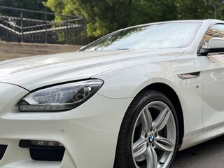 2014 BMW 6 серии 640d xDrive III (F06/F13/F12), белый, 3100000 рублей, вид 4