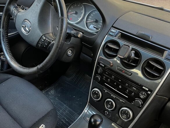 2007 Mazda 6 I (GG) Рестайлинг, серебристый, 450000 рублей - вид 4