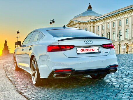 2021 Audi A5 Sportback 50 TDI II (F5) Рестайлинг, белый, 5899000 рублей, вид 4