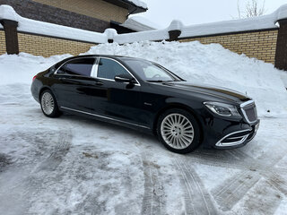 2020 Mercedes-Benz Maybach S-Класс 450 I (X222) Рестайлинг, чёрный, 9500000 рублей, вид 3