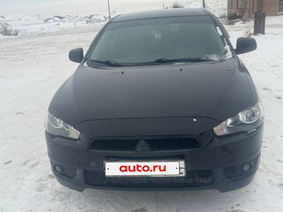 2009 Mitsubishi Lancer X, чёрный, 690000 рублей, вид 3