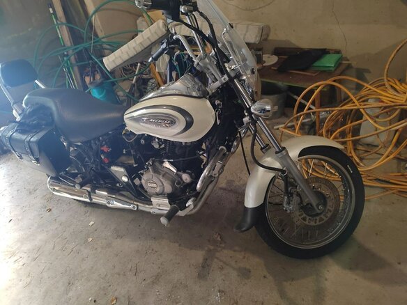 2019 Bajaj Avenger, белый, 170000 рублей