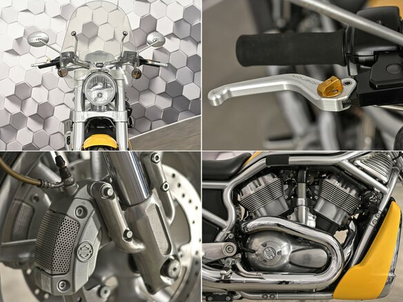 2005 Harley-Davidson V-Rod, жёлтый, 729000 рублей - вид 9